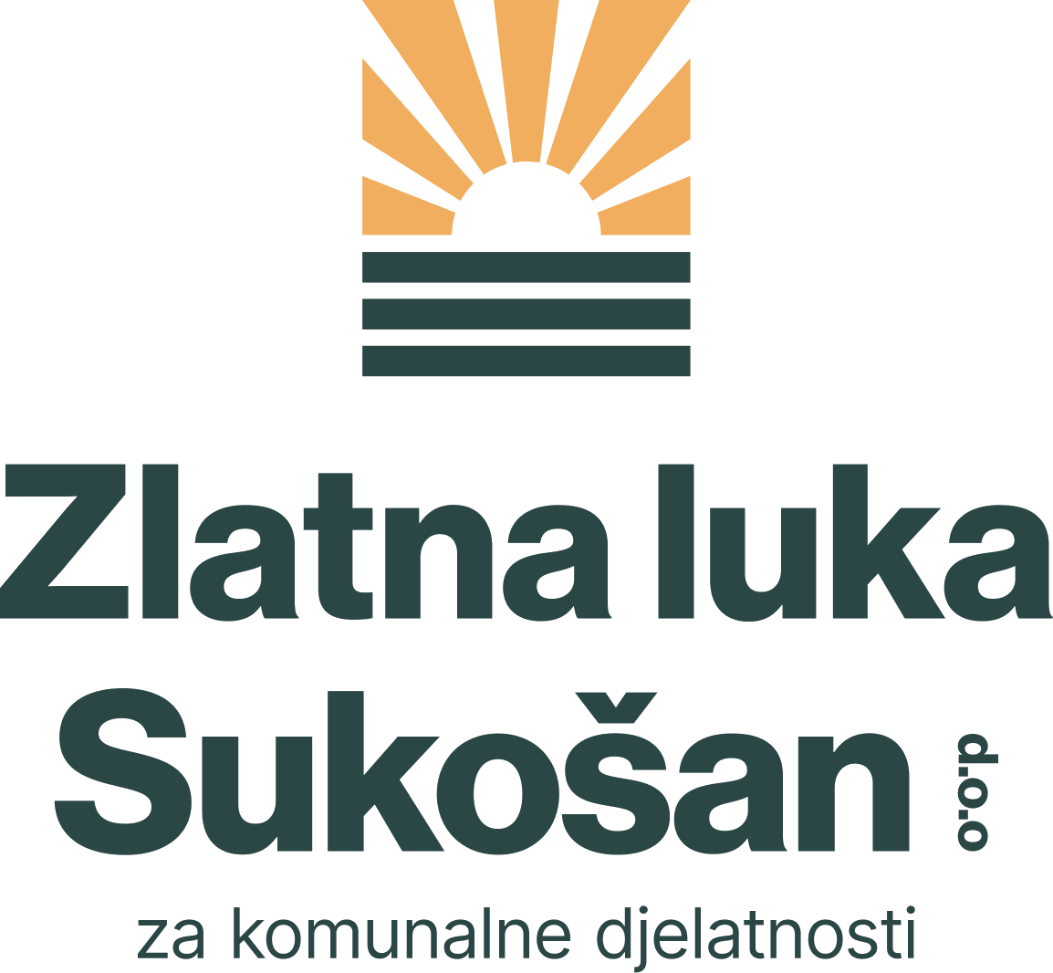 Logo komunalne tvrtke Zlatna luka d.o.o.