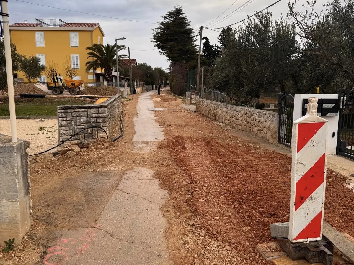 Radovi na sustavu odvodnje i vodoopskrbe na predjelu Punta